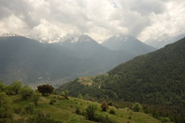 Aosta Vadisi, Alps Dağları, Italya