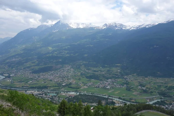 Aosta Valley Alps Mountains Italy — Stock Photo, Image