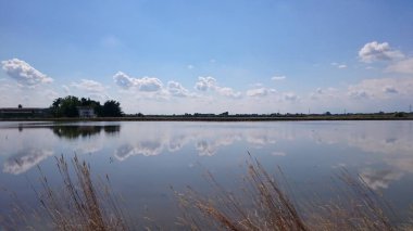 güzel yaz nehir sahne