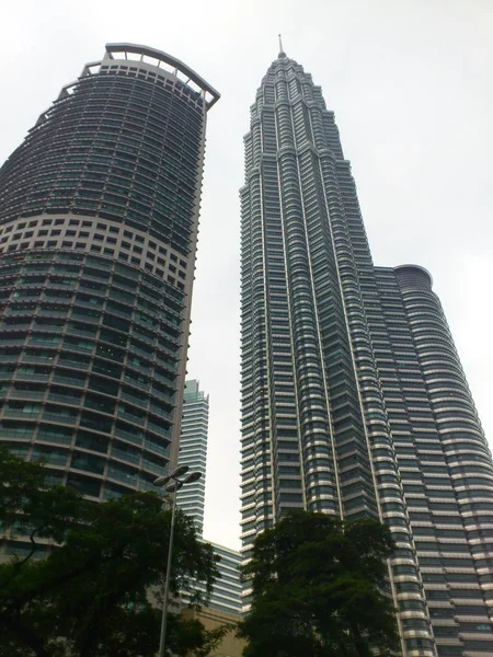 Kuala Lumpur Października 2012 Wieże Petronas Towers Klcc Petronas Towers Zdjęcie Stockowe
