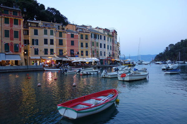 Portofino town, Liguria, Italy. Travel