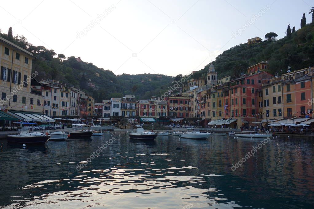 Portofino town, Liguria, Italy. Travel 