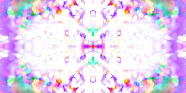 Simetri ve yansıma. Işık efektleri. Neon parıltısı. Soyut bulanık arka plan. Renkli desen. Doku.