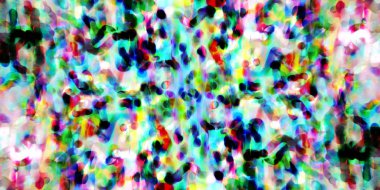 Simetri ve yansıma. Işık efektleri. Neon parıltısı. Soyut bulanık arka plan. Renkli desen. Doku.