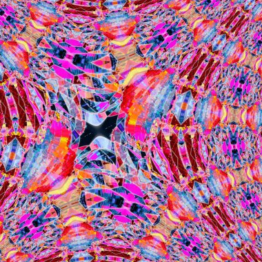 Çok renkli soyut arkaplan. Dijital efektler. Renkli desen. Poster, broşür, el ilanı ve kart için yaratıcı grafik tasarımı. Eşsiz duvar kâğıdı. Ağ, kumaş ve not defteri kapağı için arkaplan.