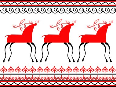 rusya'dan mezon boyama vektör görüntüsü