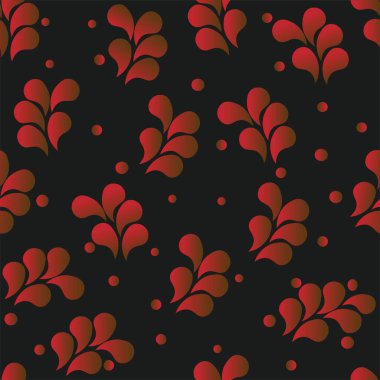 Kusursuz vintage vektör çiçek deseni