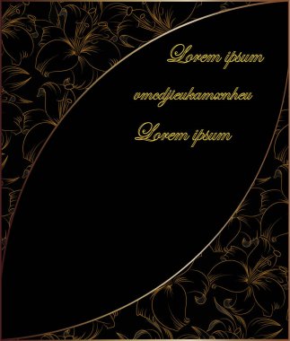 siyah ve altın arkaplan soyut kart kutlama için düğün davetiyesi mesaj için noel alanı