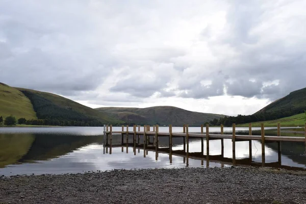 Molo na Loch — Stock fotografie