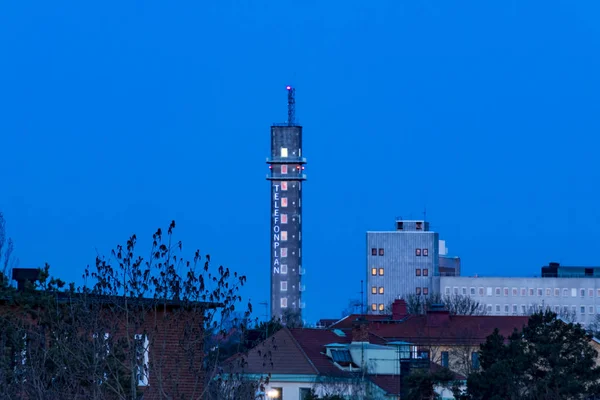 Stockholm Sverige Tornet Telefonplan — Stockfoto