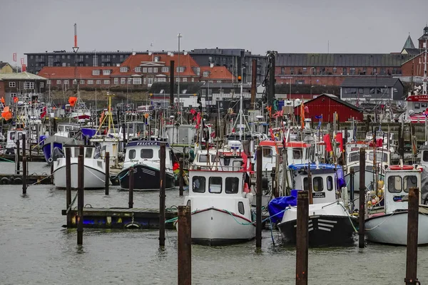 Hirtshalls Dinamarca Puerto Pesquero — Foto de Stock