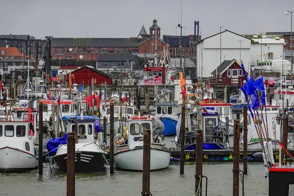Hirtshalls Dinamarca Porto Pesca — Fotografia de Stock