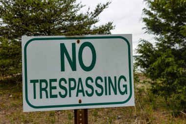Solomons, Maryland, Abd Sahilde izinsiz giriş işareti yok