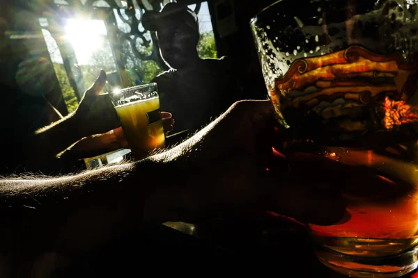 Wassaic New York Usa Hommes Buvant Bière Dans Pub Bar — Photo