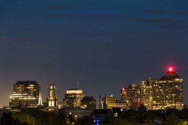 New Haven, Connecticut, Abd Şehir silueti ve Yale Üniversitesi.