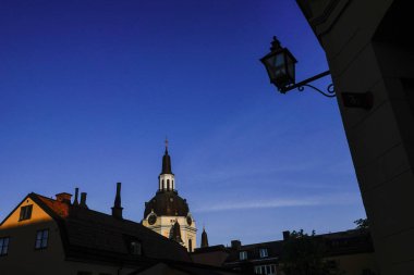 Stockholm, Isveç Sodermalm üzerinde Katarina Kilisesi.