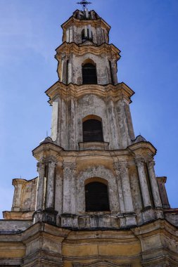 Vilnius, Litvanya Vilnius St Virgin Maria Kilisesi'nin kulesi