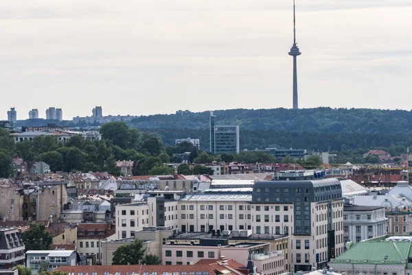 Vilnius Litvanya Eski Şehir Çatıları — Stok fotoğraf