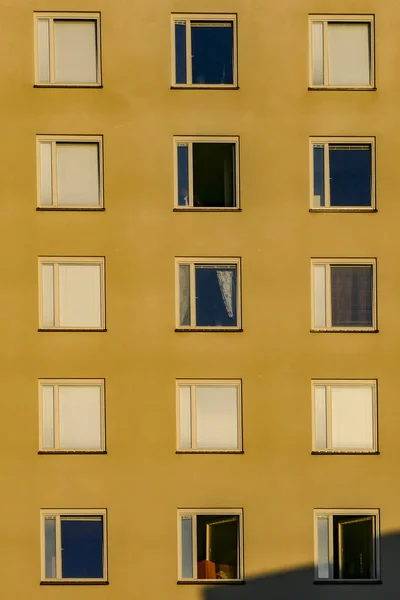 Estocolmo Suecia Complejo Apartamentos Alquiler Nybohov Suburbio —  Fotos de Stock