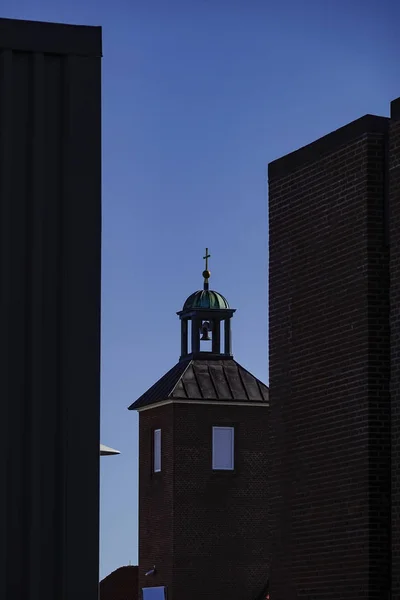 Hirtshals Dinamarca Iglesia Ciudad Hirtshals Kirke —  Fotos de Stock