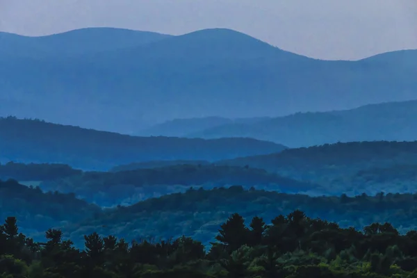 Cornwall Connectcut Estados Unidos Litchfield Hills Sunset —  Fotos de Stock