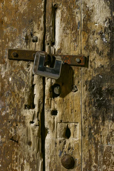 Сиракузы Сицилия Италия Старая Дверь Замок Ортигии Старом Городе — стоковое фото