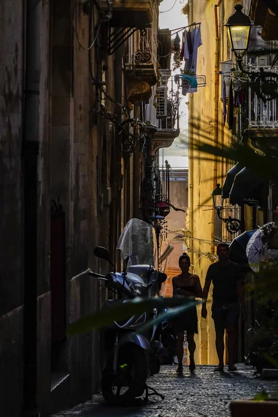 Siracusa Sicilia Italia Paio Passeggiate Sulle Strade Secondarie Dell Isola — Foto Stock