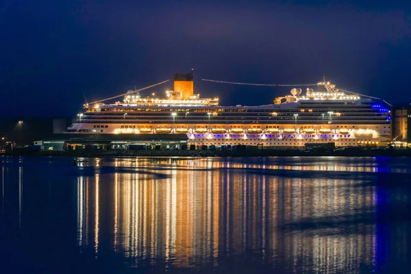 Estocolmo Suecia Crucero Puerto Estocolmo Que Conoce Como Frihamnen Disparo — Foto de Stock