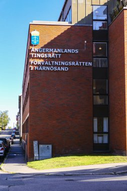 Harnosand, İsveç Angermanland bölge adliyesi.