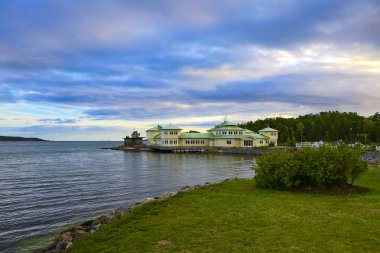Nynashamn, İsveç Baltık Denizi'ndeki Nynas Havsbad kaplıcası