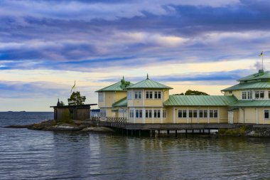 Nynashamn, İsveç Baltık Denizi'ndeki Nynas Havsbad kaplıcası