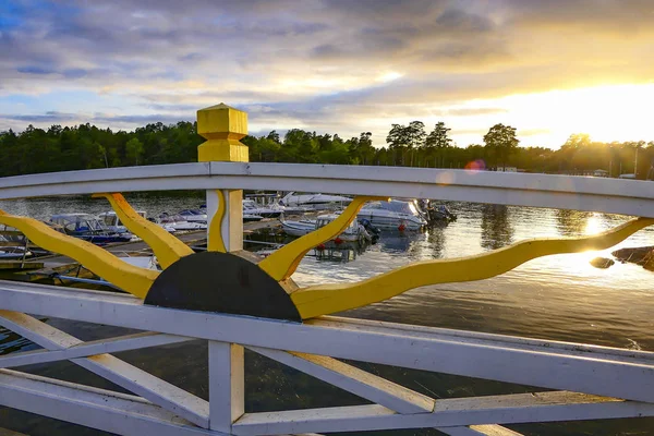 Nynashamn Svezia Spa Nynas Havsbad Sul Mar Baltico — Foto Stock