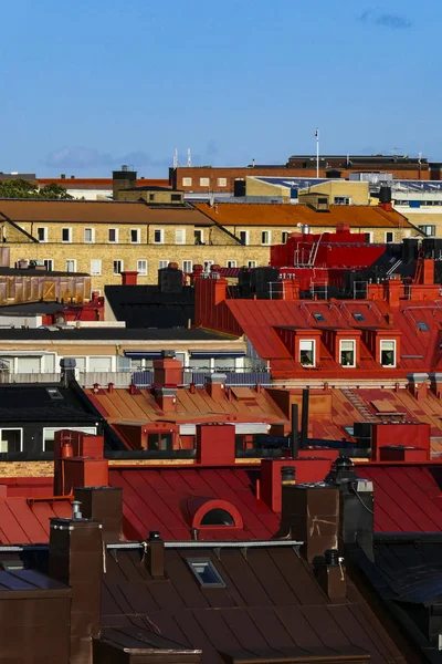 スウェーデン スウェーデン ヴァサスタン近郊のシベリアと呼ばれる屋上の眺め — ストック写真