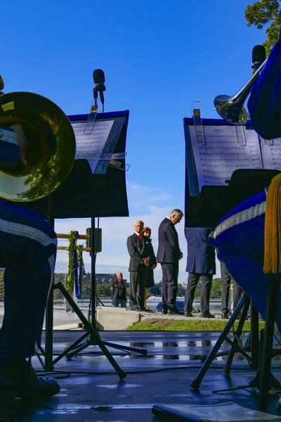 Stockholm Švédsko Září 2019 Švédský Král Karel Xvi Gustaf Švédská — Stock fotografie