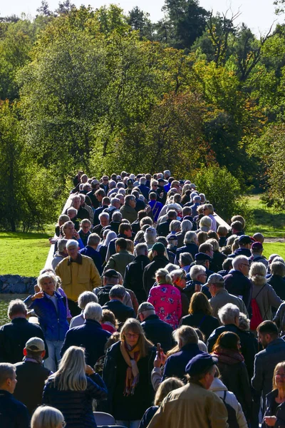 Stoccolma Svezia Settembre 2019 Carlo Xvi Gustavo Regina Silvia Svezia — Foto Stock