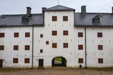 Turku, Finlandiya Ortaçağ 13. yüzyıl Turku Kalesi.