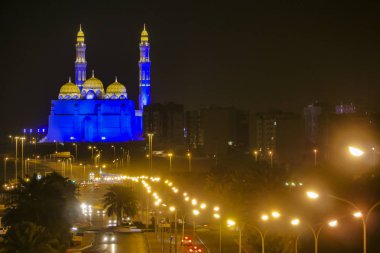 Muscat, Umman Gece Muhammed Al Ameen Camii.