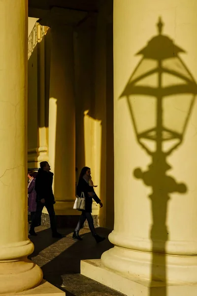 São Petersburgo Rússia Entrada Para Catedral Ilha Fortaleza Pedro Paulo — Fotografia de Stock