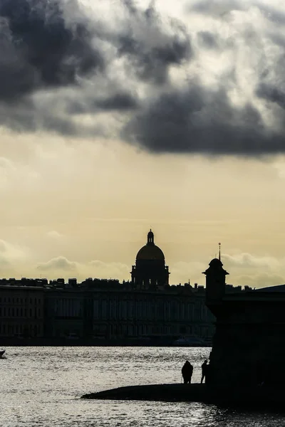 São Petersburgo Rússia Passeios Domingo Ilha Peter Paul Fortress Centro — Fotografia de Stock