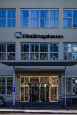 Stockholm, İsveç Telefon Planı 'ndaki Terk Edilmiş Kassan ofisleri..