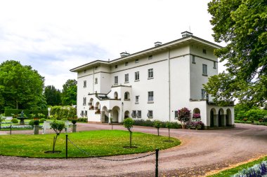 Borgholm, Oland, İsveç Solliden Kraliyet Kalesi.