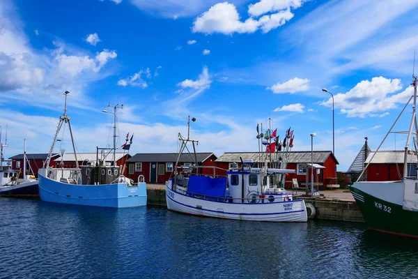 Boda Oland Suecia Barcos Pesca Puerto —  Fotos de Stock