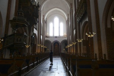 Roskilde, Danimarka Danimarka Danimarka Kralları 'nın Roskilde Katedrali' nin nave mezarlığı..