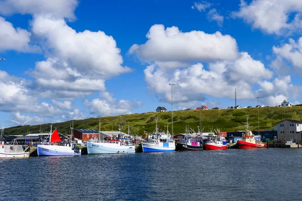 Hanstholm Danmark Trålare Fiskehamnen — Stockfoto