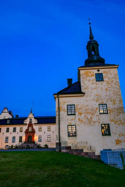 Tyreso Suecia Fachada Del Palacio Tyreso Atardecer Construido 1636 — Foto de Stock