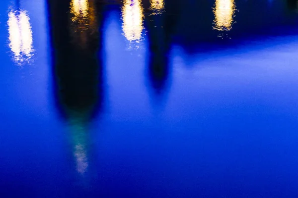 Stockholm Sweden Reflection City Hall Dawn Water — Stock Photo, Image