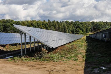 Eskilstuna, İsveç Güneş panelleri.