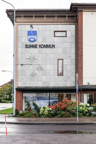 Sunne Suecia Edificio Sunne Komun Sunne Municipality — Foto de Stock