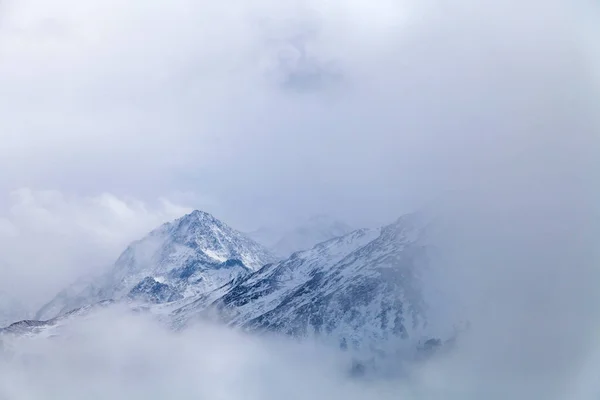 Западная Сычуань Китай Барон Хилл Пейзаж Снегом — стоковое фото