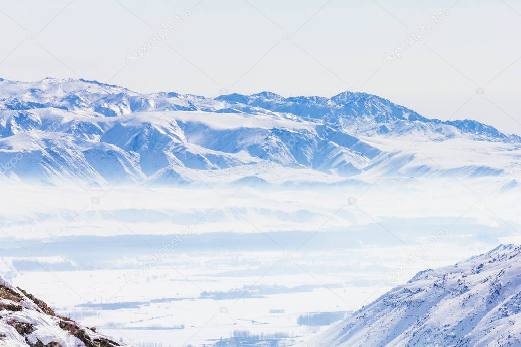 winter North Xinjiang's ,sonw and ice world,xinjiang,china